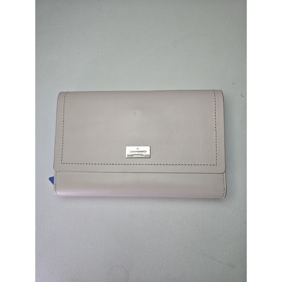 Kate Spade 2 Tone Wallet Preppy Feminine Chic Holiday Christmas Event Bridal - Picture 1 of 10